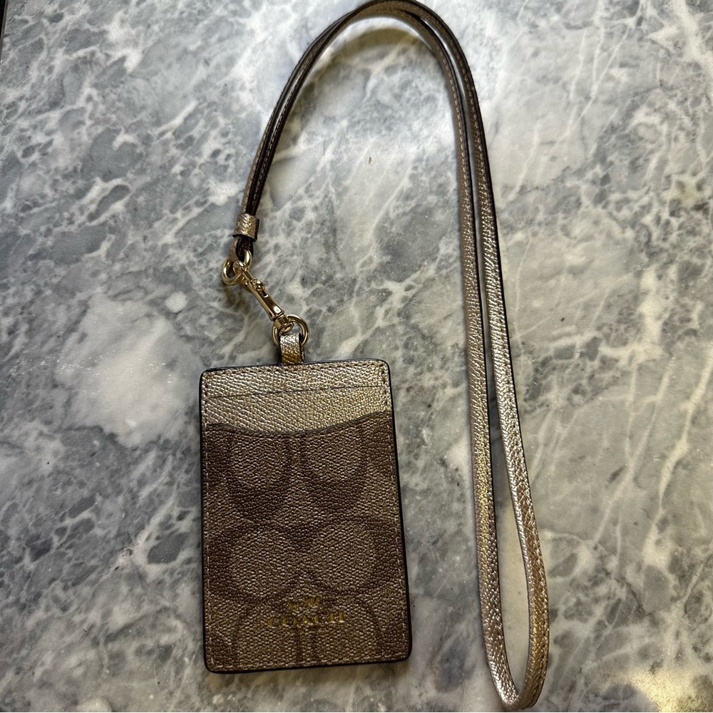 Coach Lanyard ID
